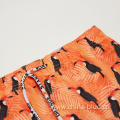 Boy's toucan print swim beach shorts